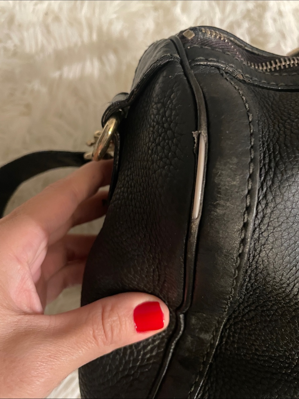 Gucci Vintage Sherry Line Boston Bag - with some damages - Picture 4 of 9